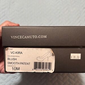 Vince Camuto Blush Smooth Patent Heels